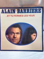 Vinyle Alain Barrière ...Et tu fermes les yeux