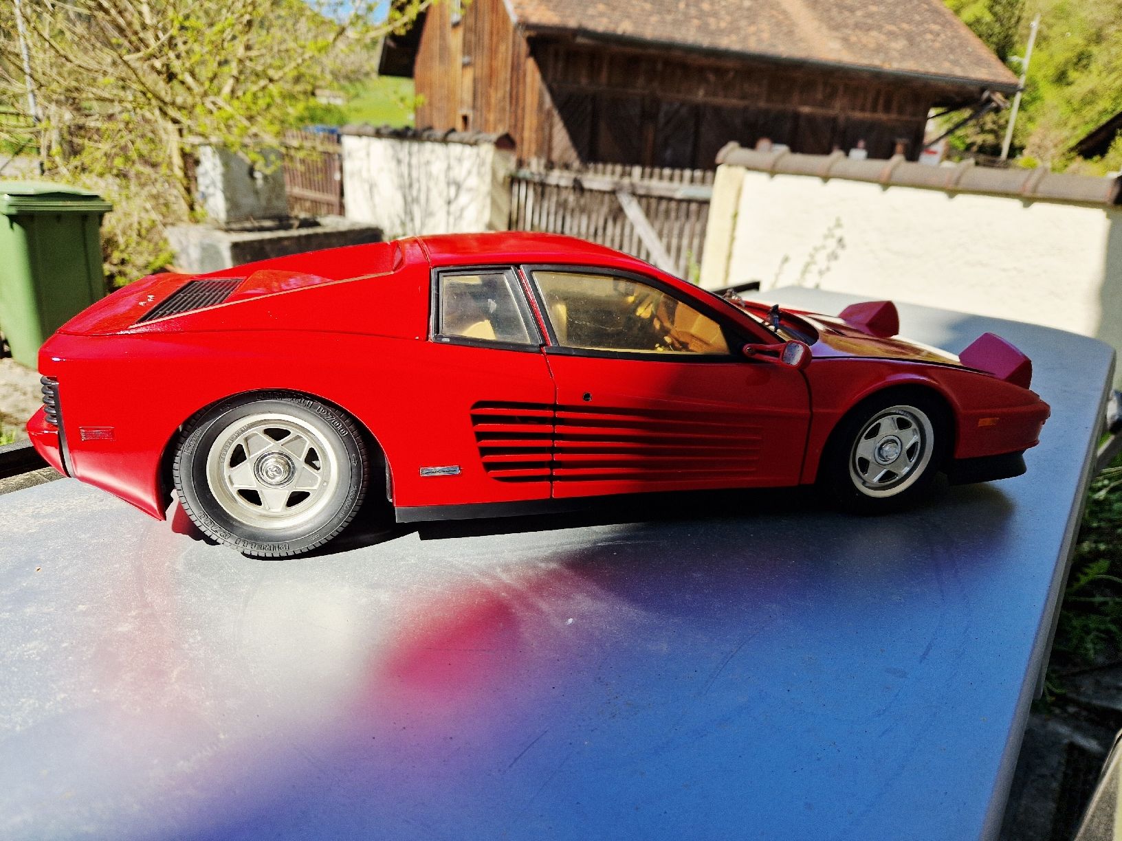 Pocher Modellini d'auto: Ferrari Testarossa 1/8 Pocher – Usato da Undervelier venduto da Tufitufi7 2