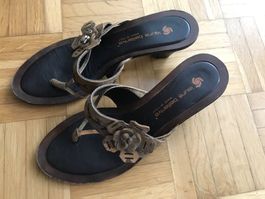 Sandalen Leder von Laura Bellariva Grösse 37 1/2