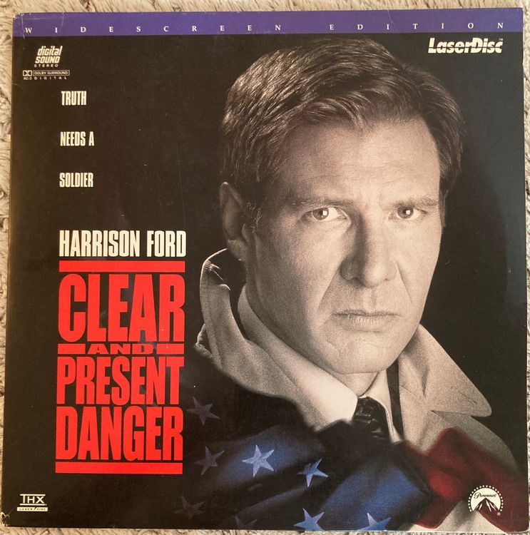 Das KartellClear and Present DangerEnglischNTSCLaserdisc Kaufen