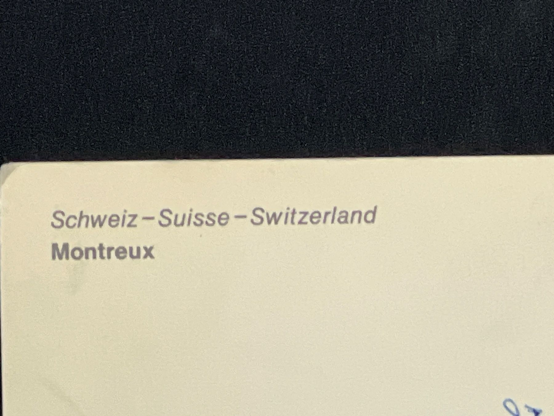 Cartes postales: Montreux – D'occasion à Widnau par Brusi9 2