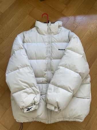 Reebok Winter Daunenjacke Beige Gr. XL