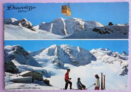Berghaus Diavolezza 2977 m mit Piz Palü