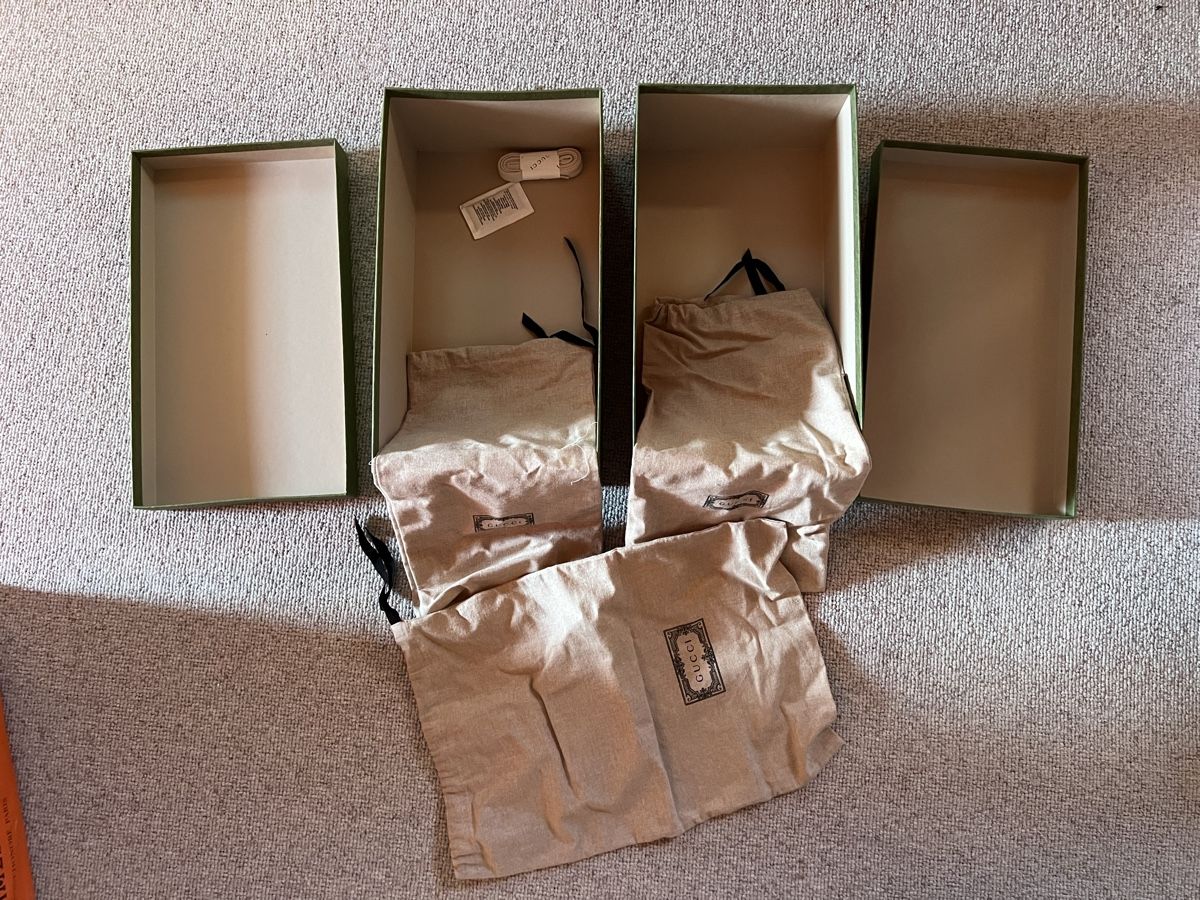 Gucci Chaussures hommes: Original Gucci Karton – D'occasion à Schlatt TG par Lukytimes 3