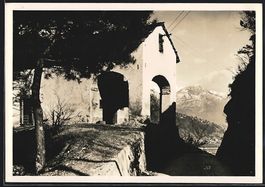 AK Arcegno, Chiesa della Valle, 1933