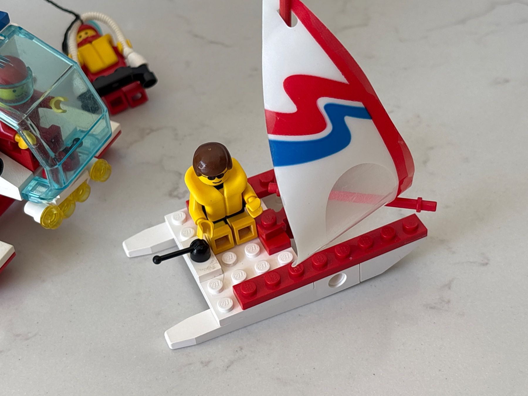 Lego Baukästen: LEGO SYSTEM 6342 Helicopter set with instructions – Gebraucht aus Gollion von Hampton 3