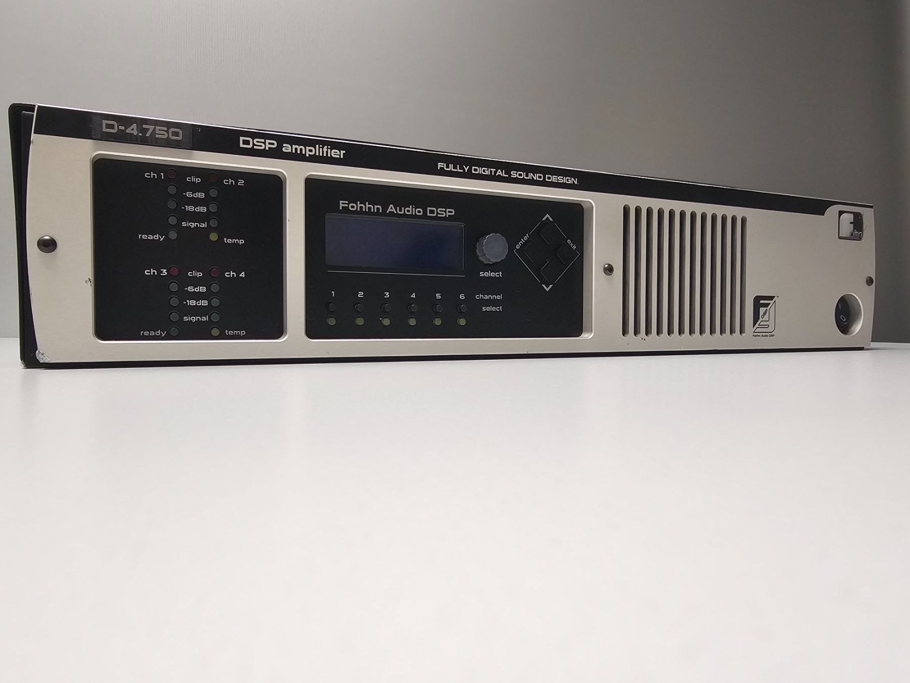 Amplificatori: Fohhn D-Serie DSP-Endstufe D-4.750 – Usato da Schaffhausen venduto da P3ntiumii