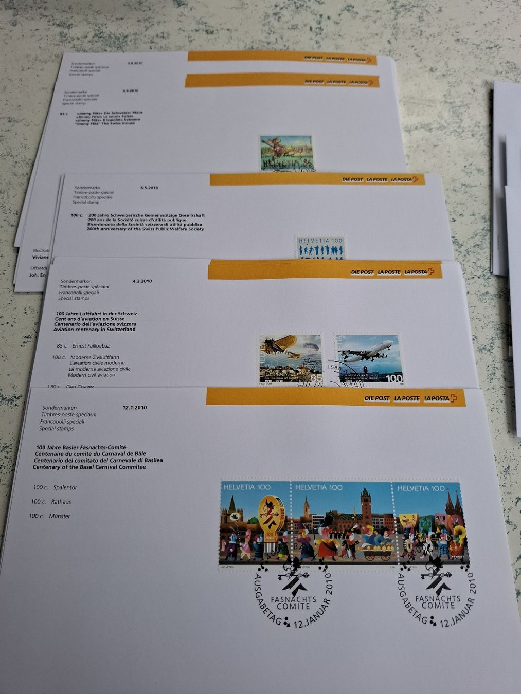 Tous les timbres: Restposten CH-Marken – Neuf (Voir description) à Glarus par Strubeli0 4