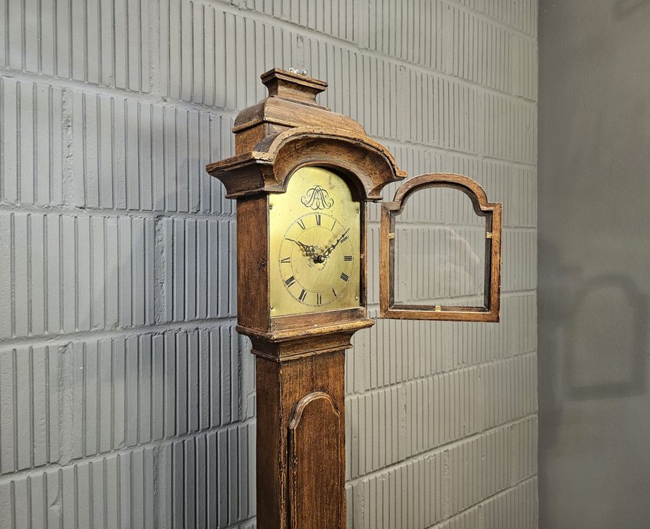 Antik Style Standuhr m Junghans Quartz W771 Uhrwerk Vintage Kaufen