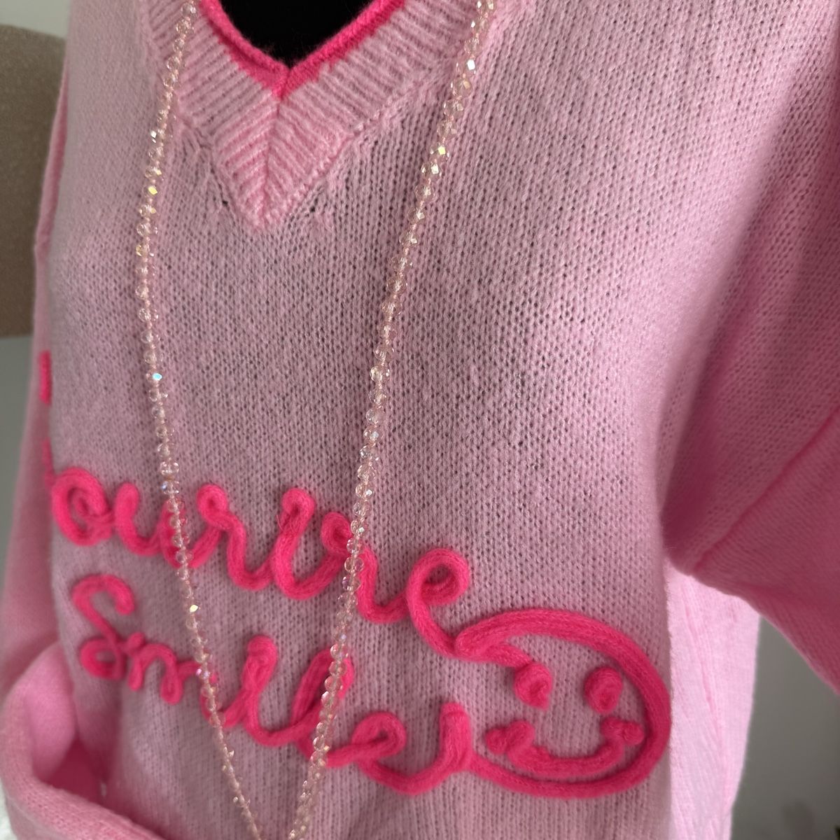 Maglioni & Felpe: Trendy V-Pullover Rosa pink L  – Nuovo (secondo la descrizione) da Wettswil venduto da toskana2002golf 2