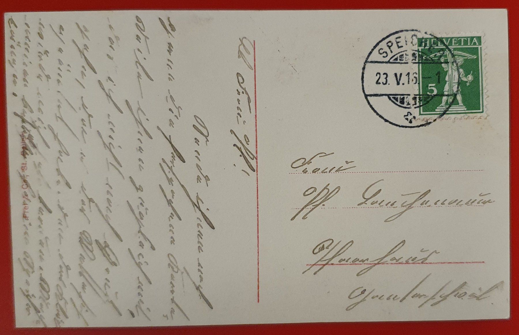 Cartoline postali: Trogen 1916 – Usato da Kreuzlingen venduto da Rschweiz1 1