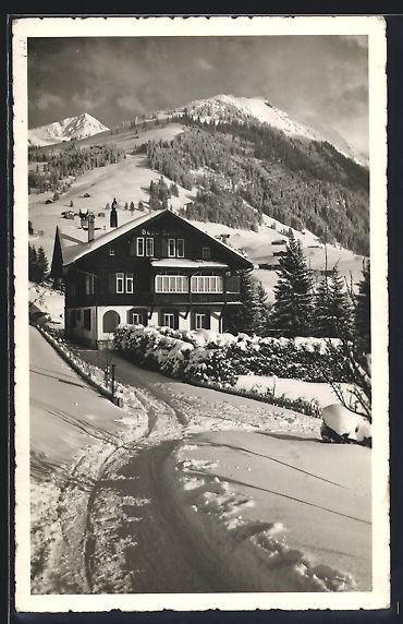 Ansichtskarten: Gstaad, Chalet Beau Soleil mit Umgebung  – Gebraucht aus Berlin von bartko-reher