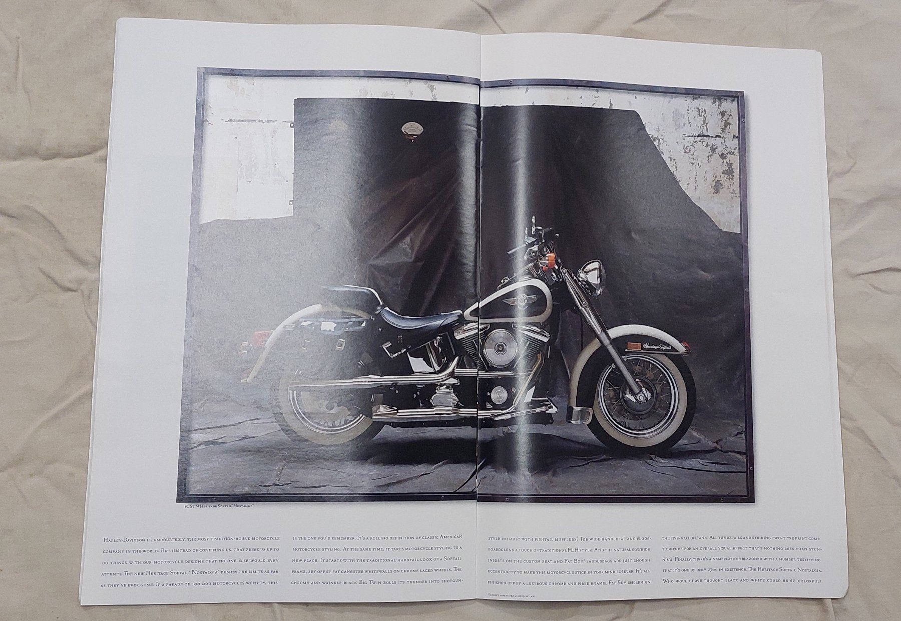 Documenti: Harley Davidson brochure de vente, lot de 4 – Usato da Chapelle-s-Moudon venduto da gerryp 3