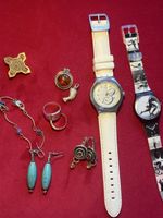 Schmuck-Lot, teils Silber