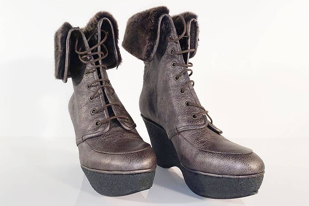 Navyboot Scarpe da donna: Navyboot Winterschuhe Stiefeletten braun Gr. 41 – Usato da Ballwil venduto da ClassicGallery 5
