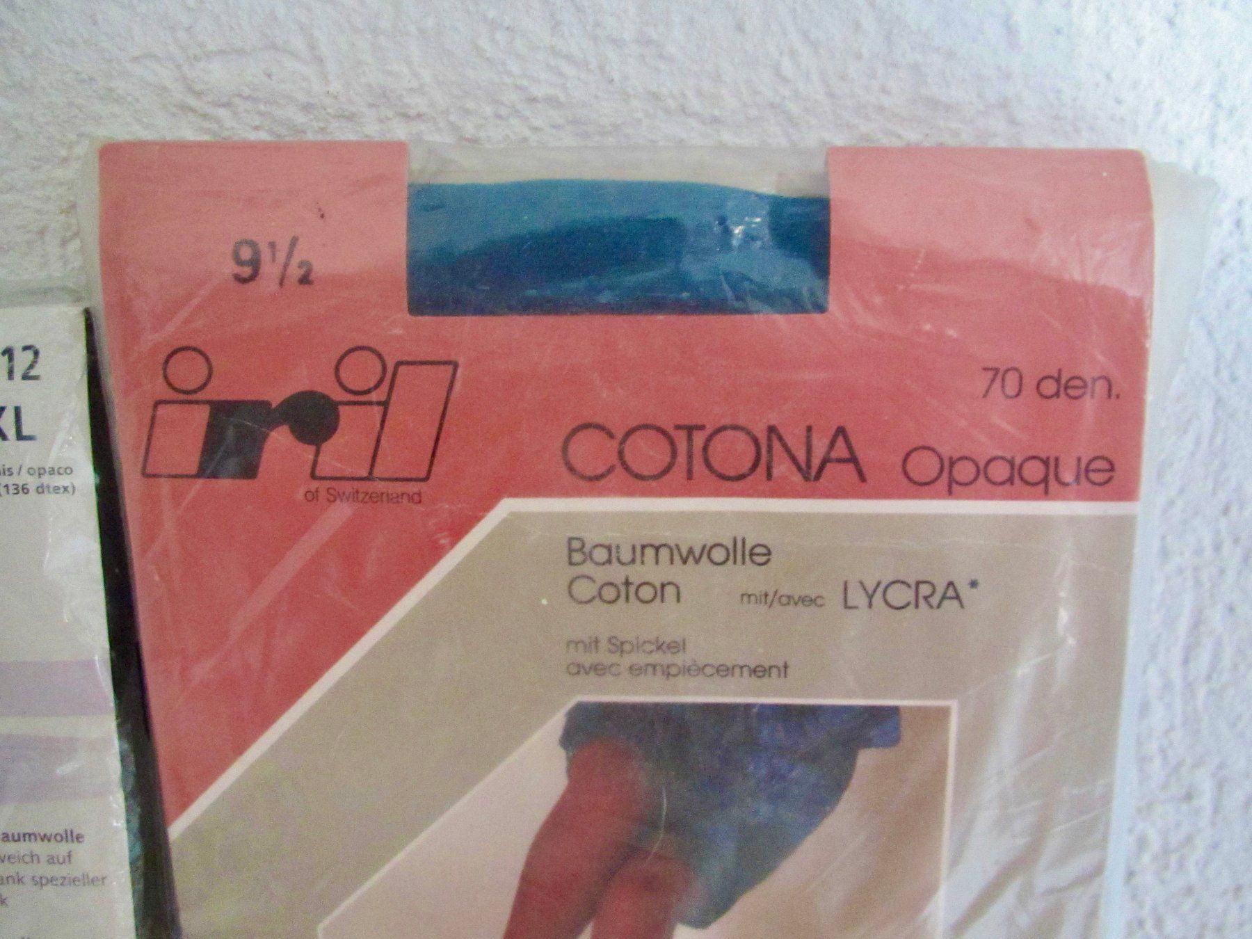 Strümpfe & Strumpfhosen: 3 X COLLANTS XL – Neu und originalverpackt aus Murten von Selliot 1