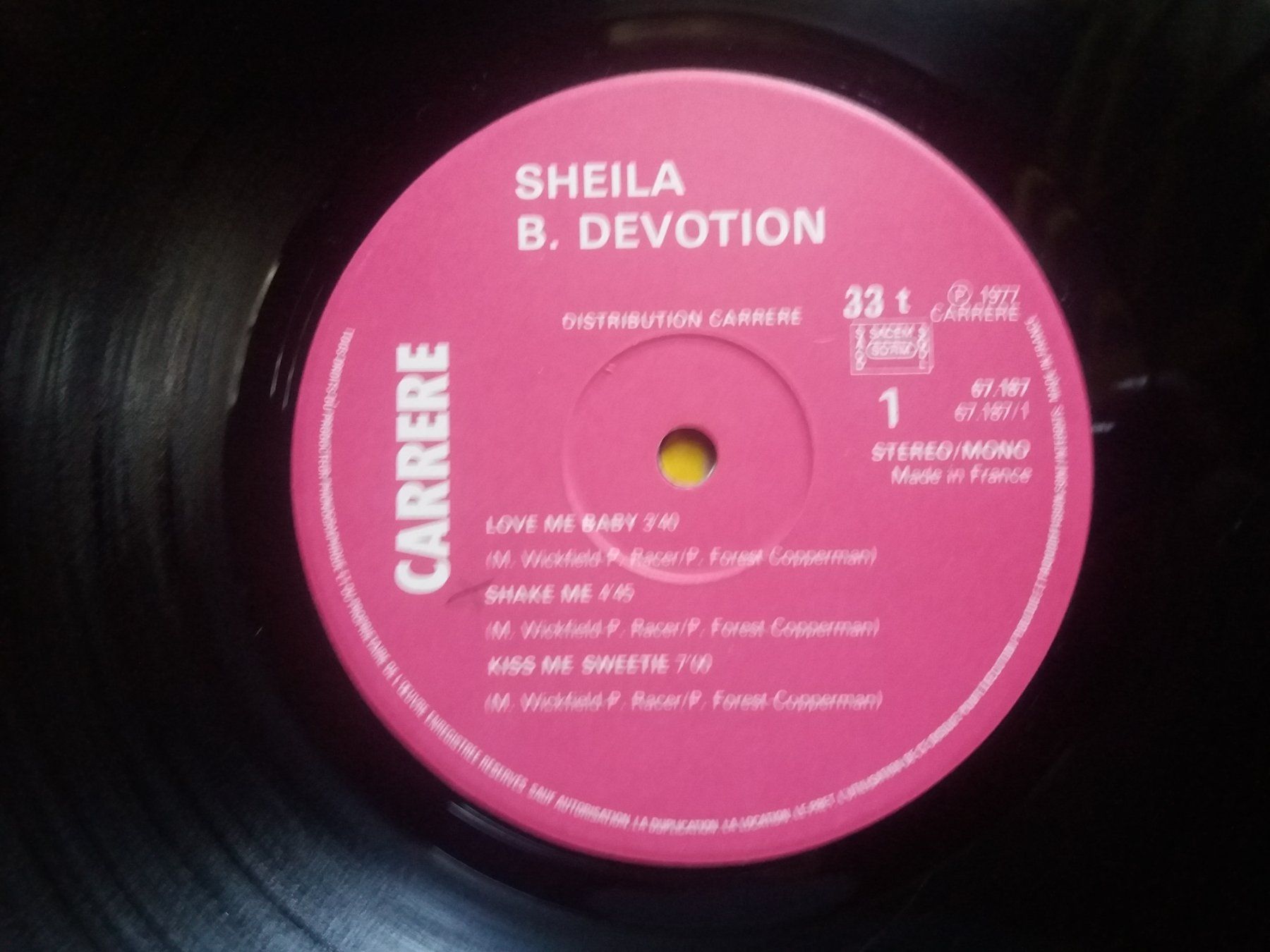Dischi in vinile: LP (Sheila B. Devotion) Singin' In The Rain – Usato da Meyrin venduto da toutatis 3