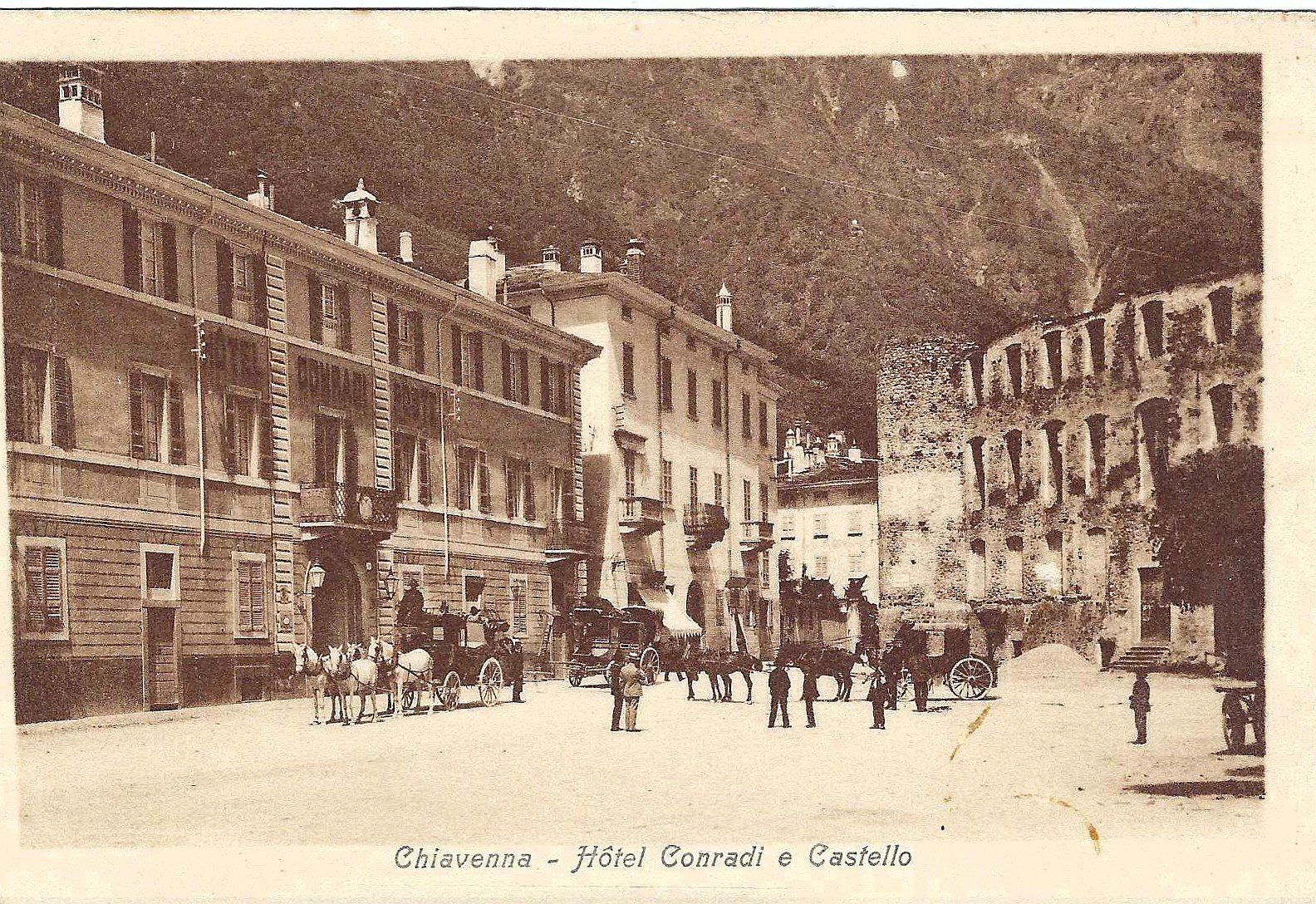 Cartoline postali: CHIAVENNA, alte, ungelaufene AK – Usato da Buchs AG venduto da Baerfisch
