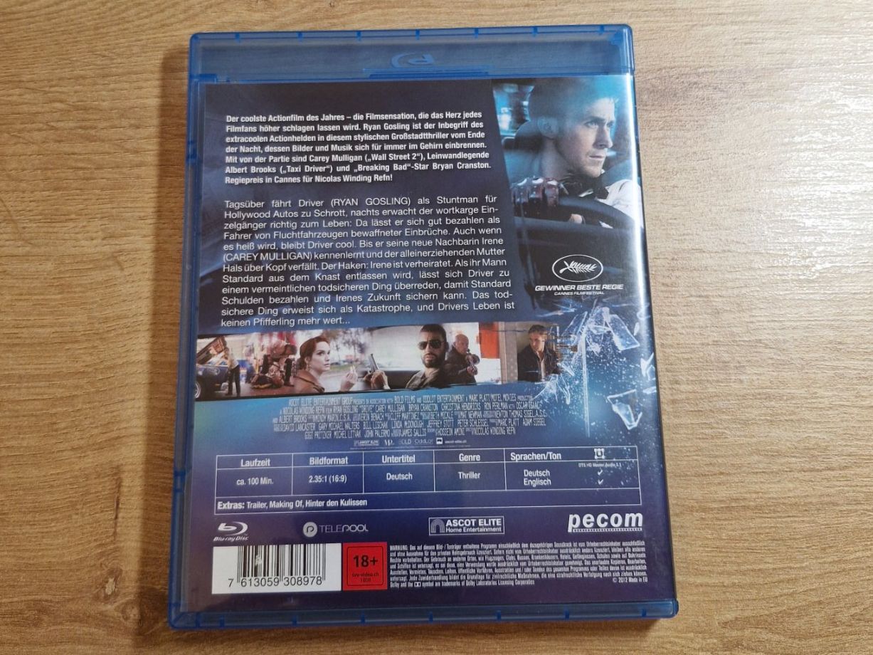 Alle DVDs: Drive (2011) Bluray – Gebraucht aus Pfungen von Whitie 1