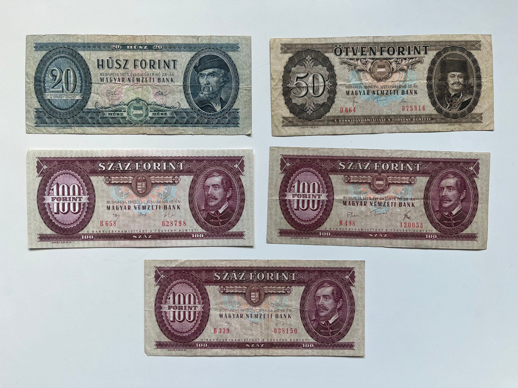 Banconote: Banknoten Ungarn – Usato da Unterkulm venduto da Fabulirius