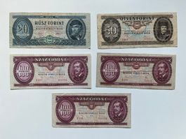 Banknoten Ungarn