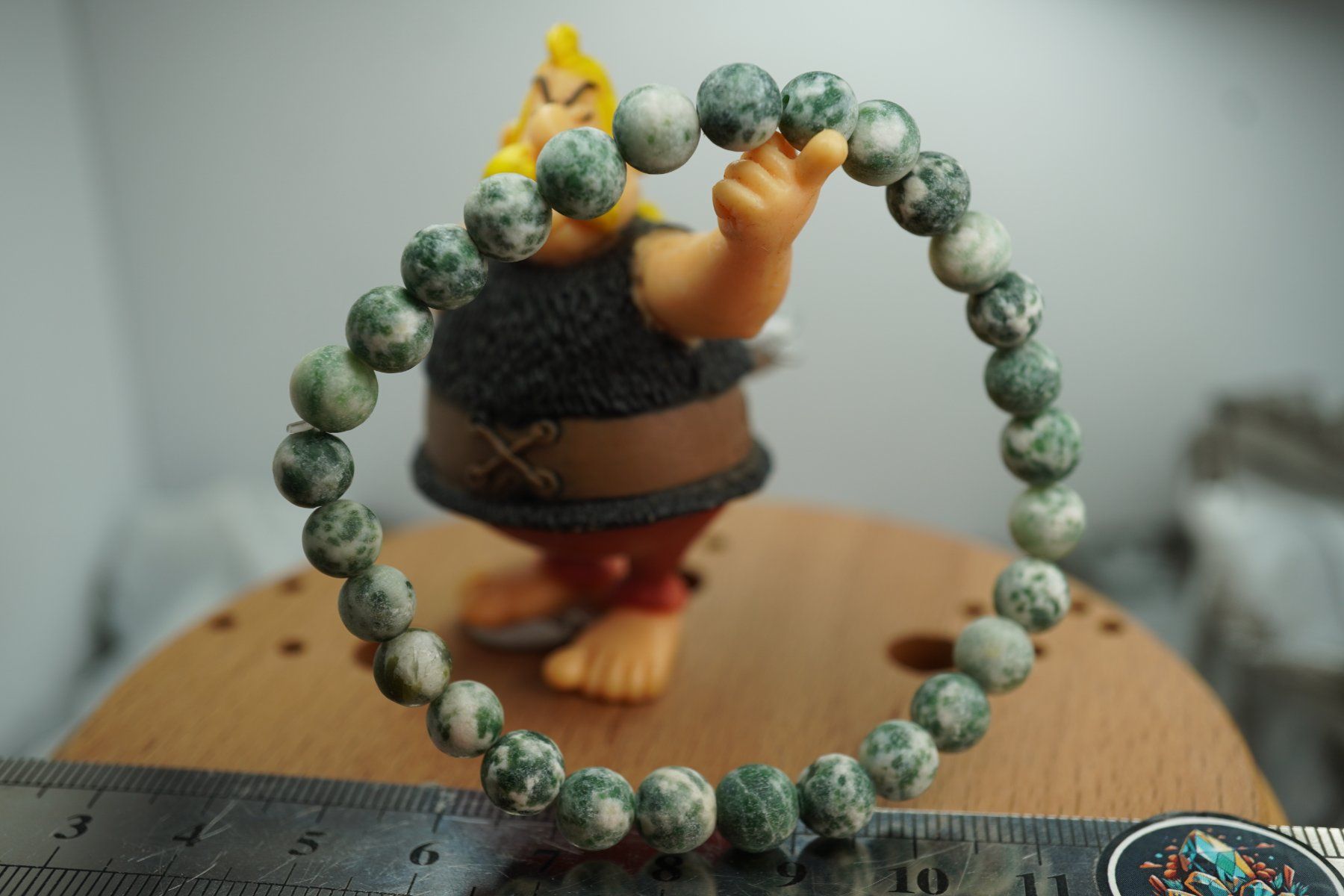Minerali & Pietre curative: Baum Jaspis     Kugel   Armband    (Räumung!) – Nuovo e nell'imballaggio originale da Eschenbach SG venduto da topstone 2