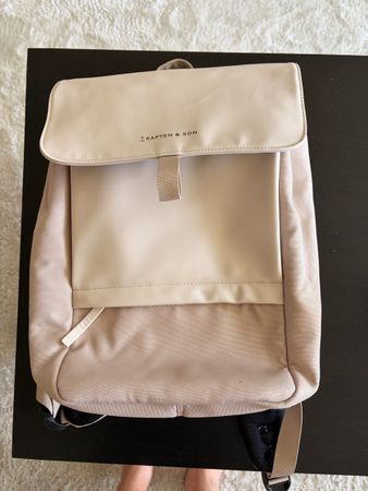 Stylischer Kapten & Son Rucksack in Beige/Rosé mit gepolster