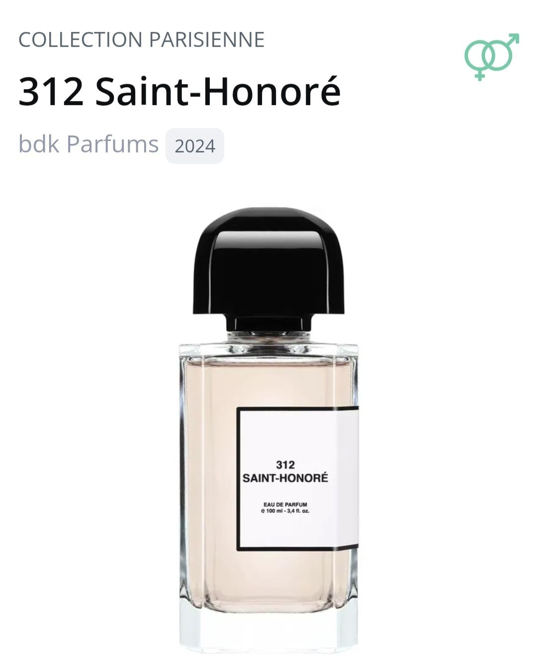 Profumi & Eau de Toilette: 2 ml 312 SAINT - HONORE BDK ABFÜLLUNG – Nuovo (secondo la descrizione) da St. Gallen venduto da CaliSunshine 1