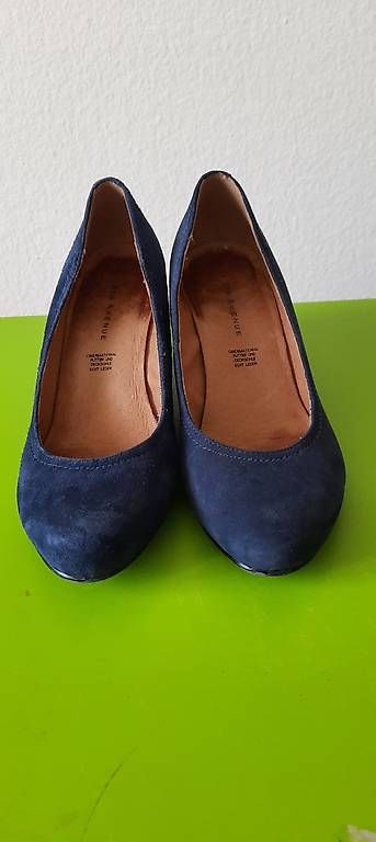 Chaussures femmes: Royal blaue Wildleder Schuhe – D'occasion à Bern par ANIP 3