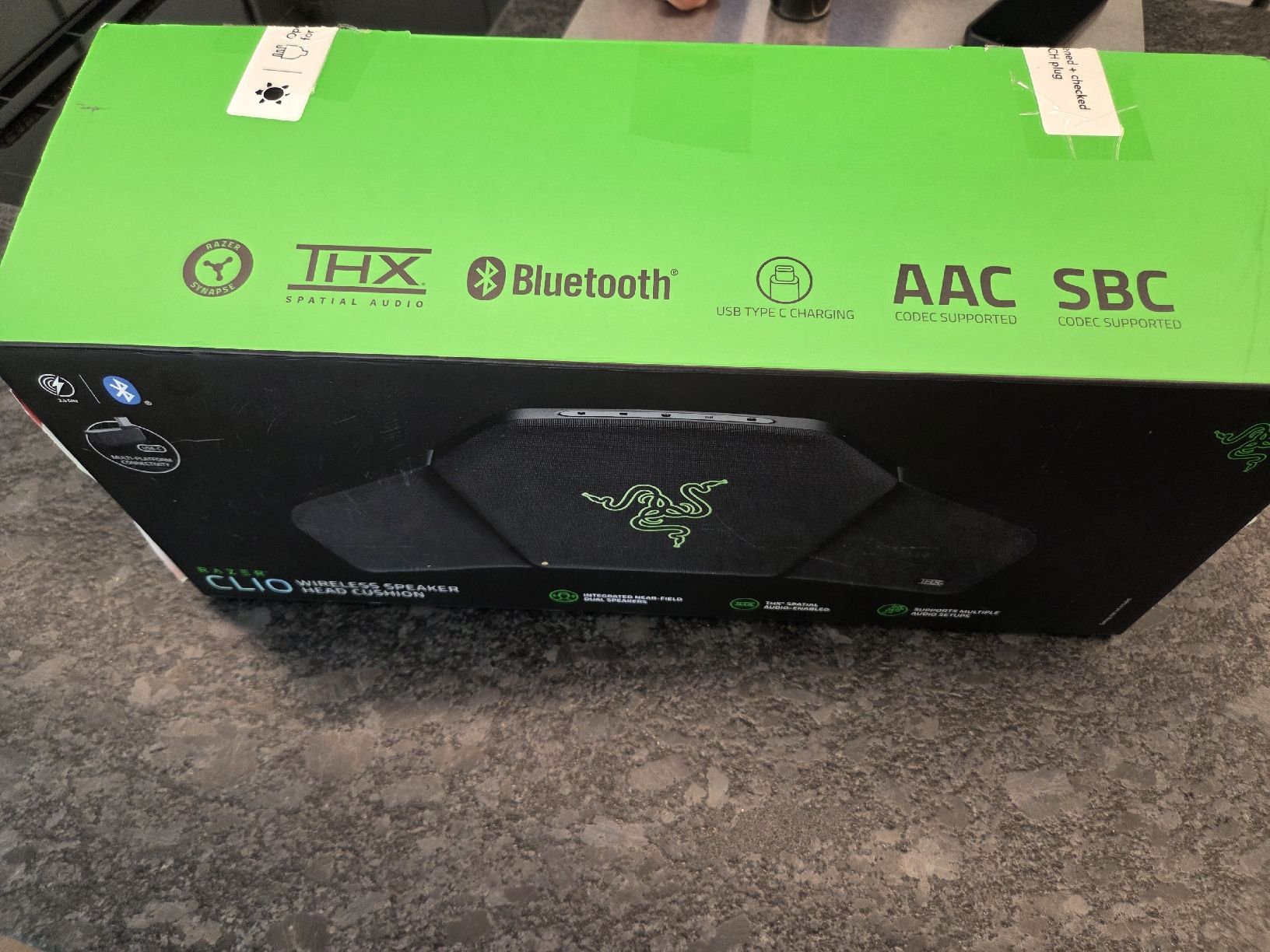 Razer Lautsprecher: Razer Clio - Wireless Speaker Head Cushion New – Neu und originalverpackt aus ZERNEZ von joaofonseca 3