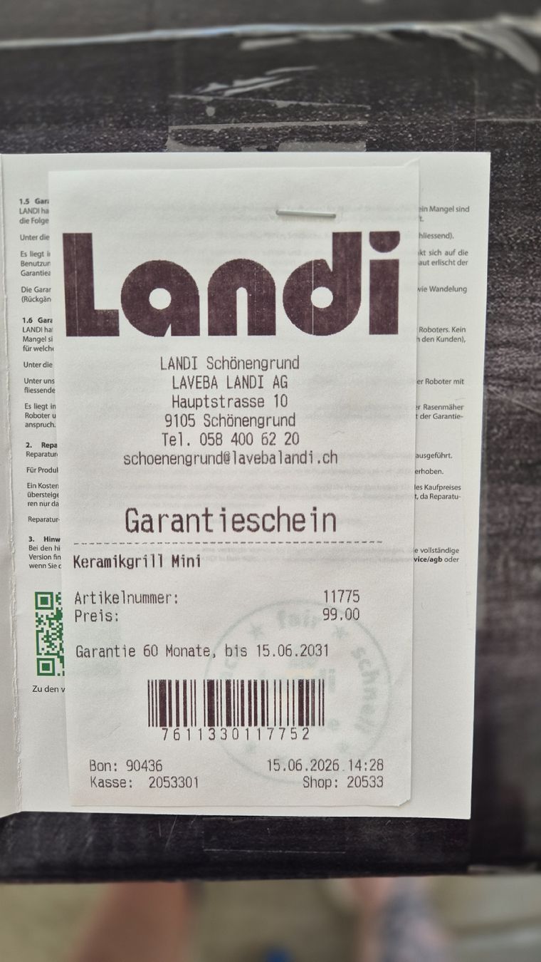 Griglie: Keramikgrill neu und originalverpackt – Nuovo e nell'imballaggio originale da Brunnadern venduto da ginalaura92 5