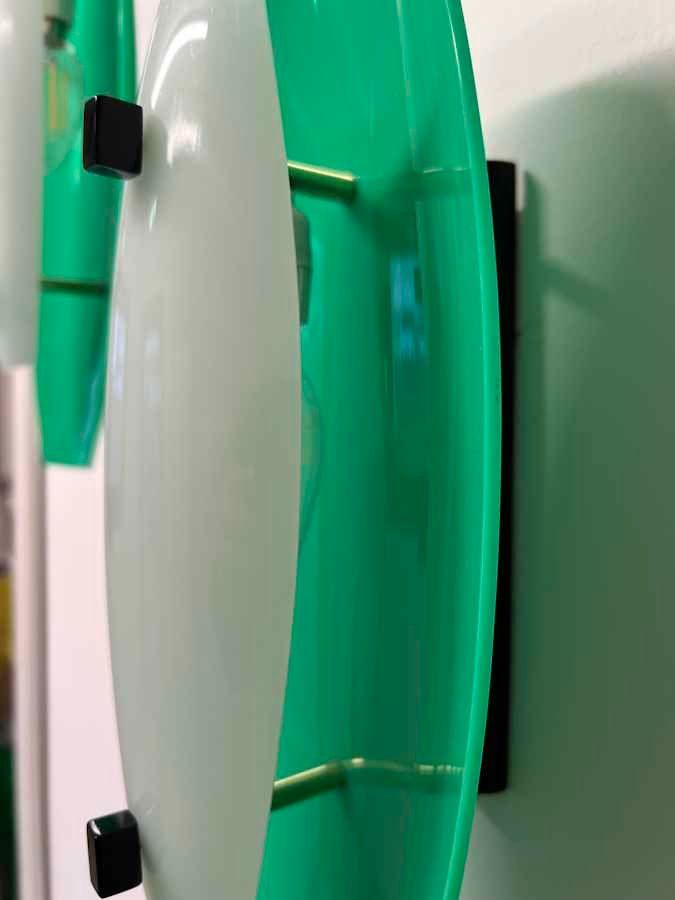 Guzzini Lampade: Harvey Guzzini Wandleuchte 1970 – Usato da Pregassona venduto da ModernistaCH 3
