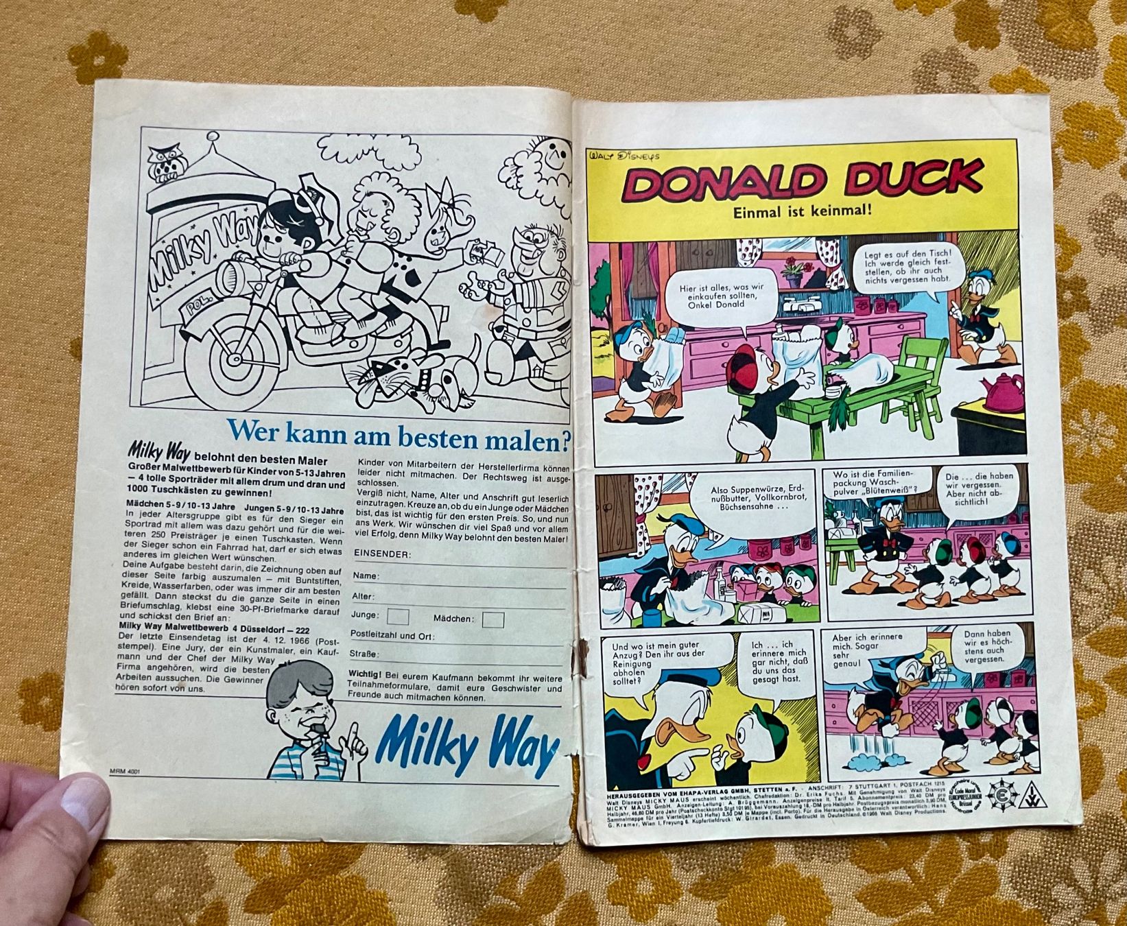 Fumetti: Micky Maus Heft Nr 47 von 1966 – Usato da Endingen venduto da nathan05 1