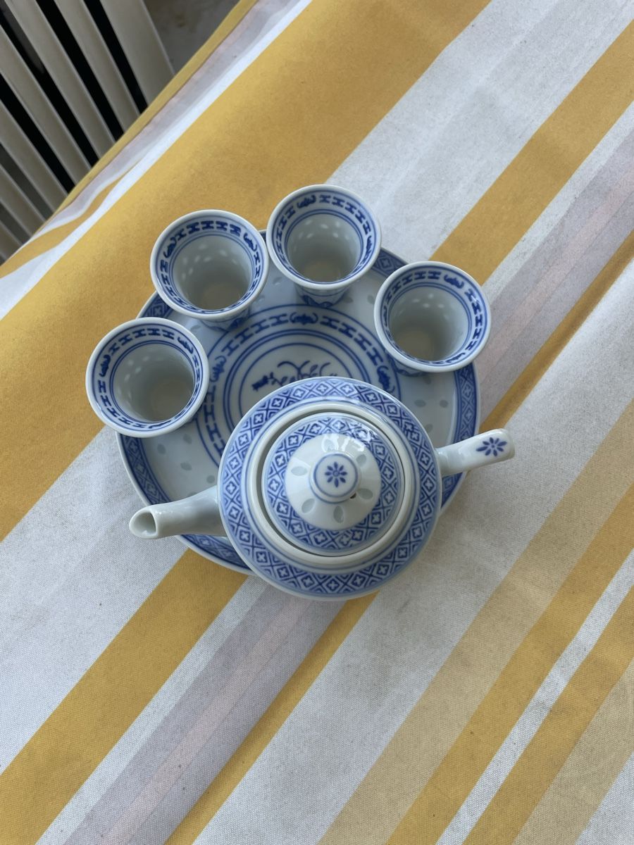 Set di piatti: Tee Geschirr im chinesischen Stil – Usato da Bern venduto da gracec05