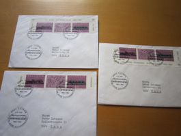 Lot A 100 Jahre Gotthardbahn Belege Stempel LUZERN ZUG