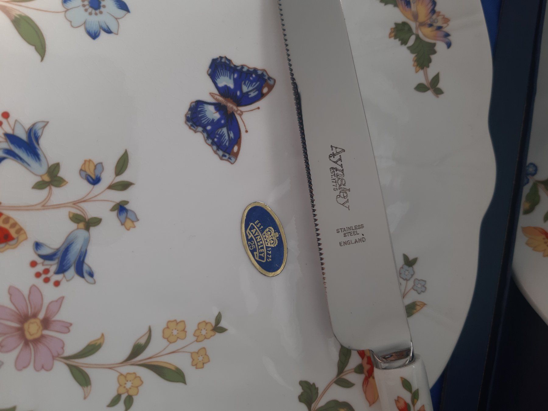 Assiettes: 2.ANSLEY ENGLAND. TELLER – Neuf avec emballage d'origine à Schattdorf par epp_db95 8