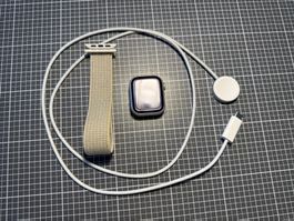 Apple Watch 8 / 41 mm silbergrau