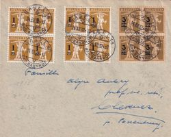 Aufbrauchsausgaben 1915-1930 mit neuen Wertaufdrucken