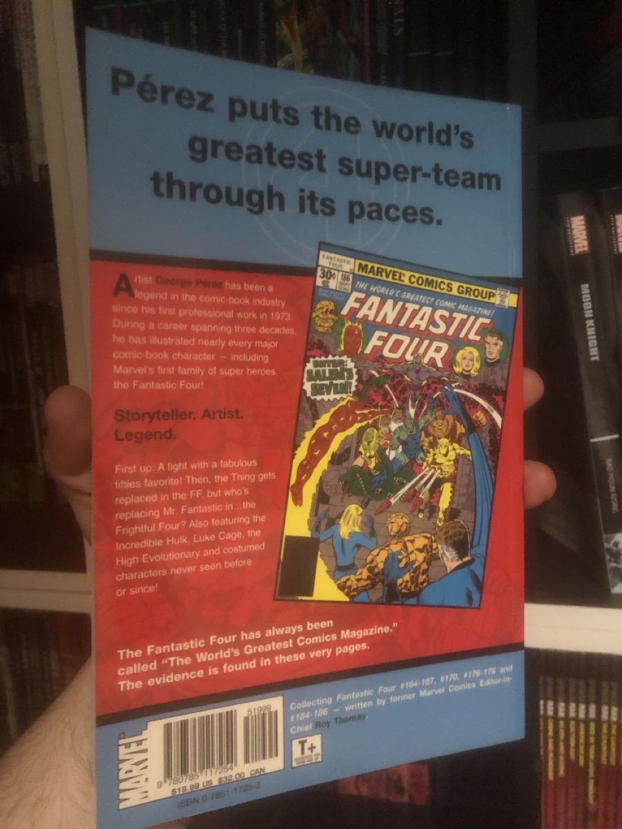 Fumetti: Fantastic Four Visionaries by George Perez volume 1 TPB  – Nuovo (secondo la descrizione) da Lausanne venduto da fransadpop 1
