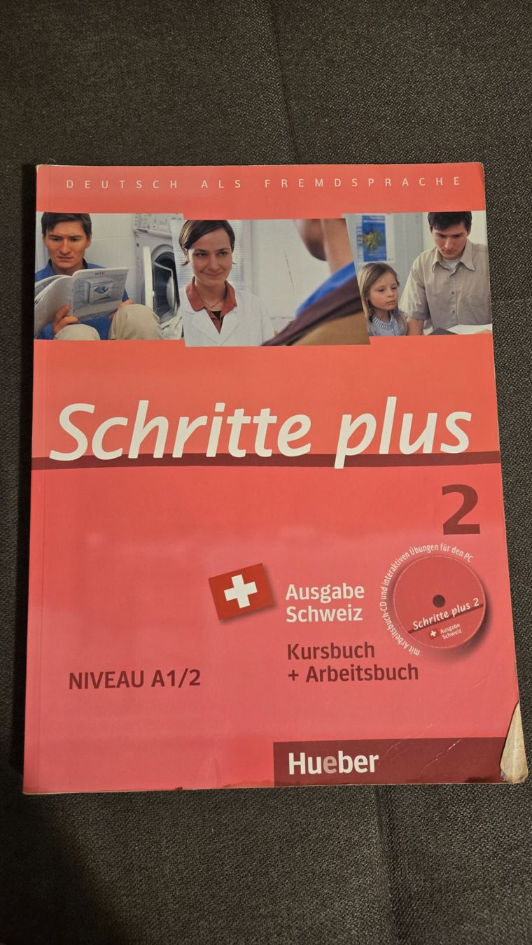 Libri: Schritte plus 2 A1.2 (Kursbuch und Arbeitsbuch) – Usato da Bern venduto da jel_cc8z
