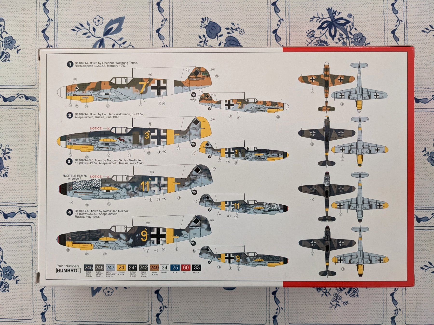 Kit di modellismo & Modellini statici: AZ Messerschmitt Bf 109G4 – Usato da Neuenhof venduto da Abakan 1