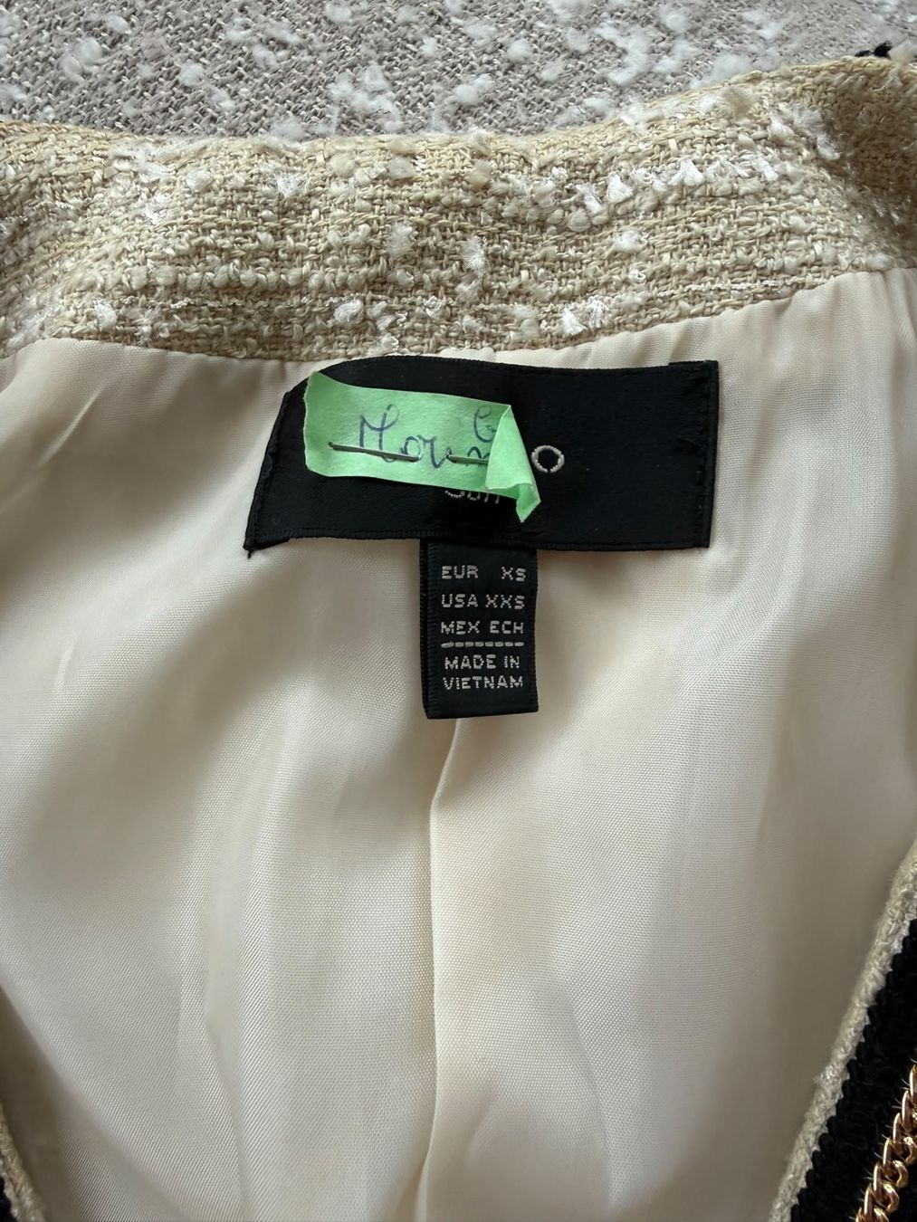 Mango Giacche: Elegant tweed jacket. – Usato da Zürich venduto da marthalberini 3
