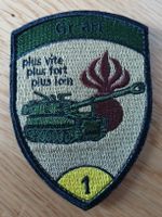 Badge artillerie - armée suisse - Original 