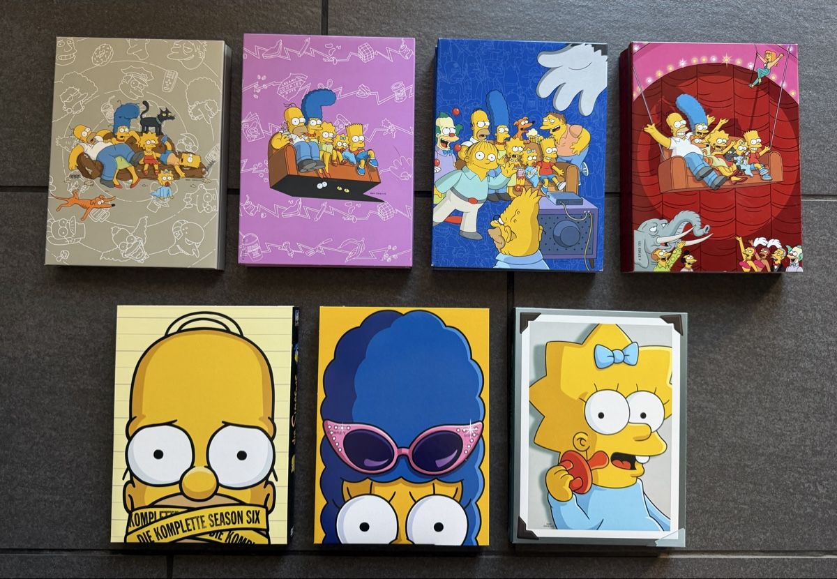 Alle DVDs: Die Simpsons DVD Collection – Gebraucht aus Zürich von cENS0R 2