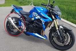 GSR 750 - Yoshimura R11 Exhaust