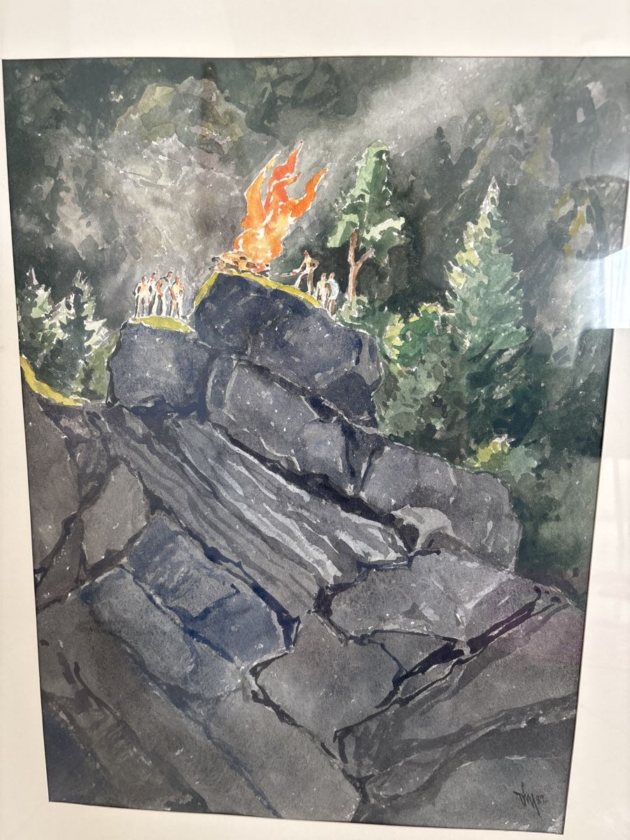 Foto & Immagini: Bild Alex Walter Diggelmann "Wannifeuer" – Usato da Unterseen venduto da Jubrunner 1