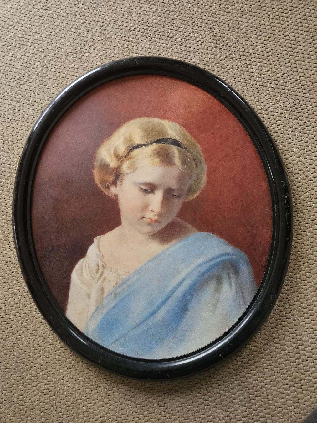Dipinti: Portrait Gemälde kleines Mädchen /signiert – Usato da Werthenstein venduto da Marsche1