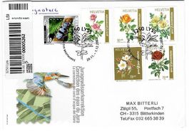 Tag der Briefmarke - Rosen auf dekorativem R-Brief ab 2.--
