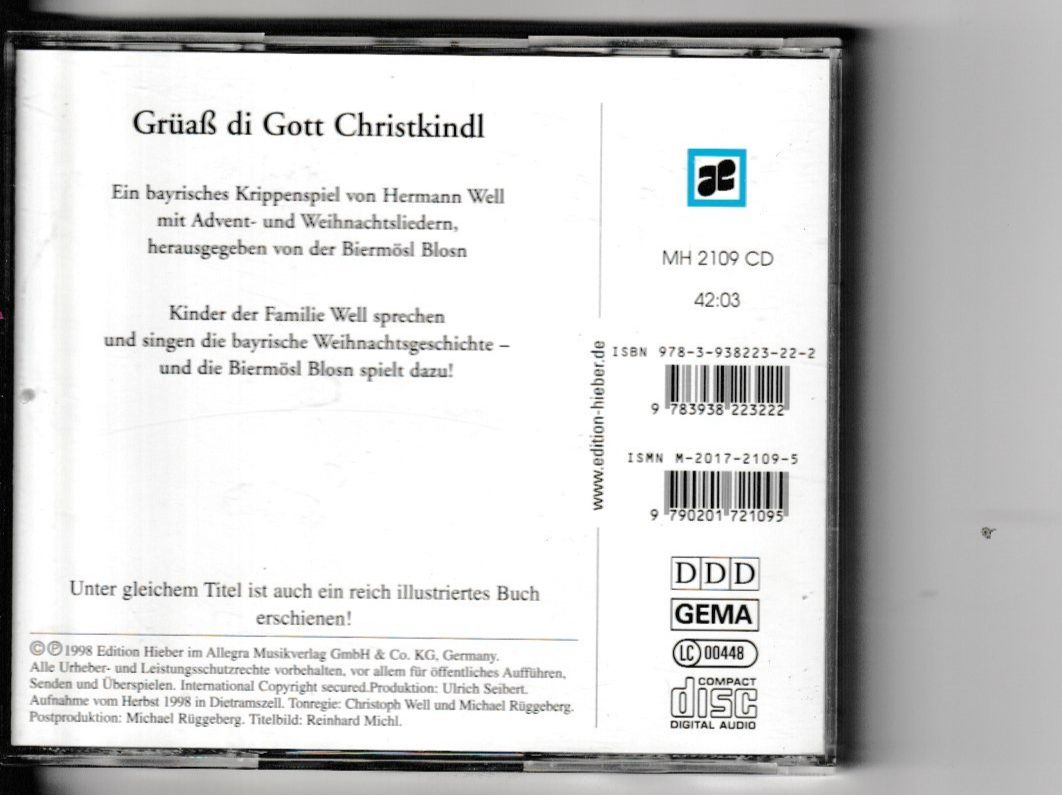 CDs: Weihnachten - Biermösl Blosn – Gebraucht aus Chur von zowie72 1