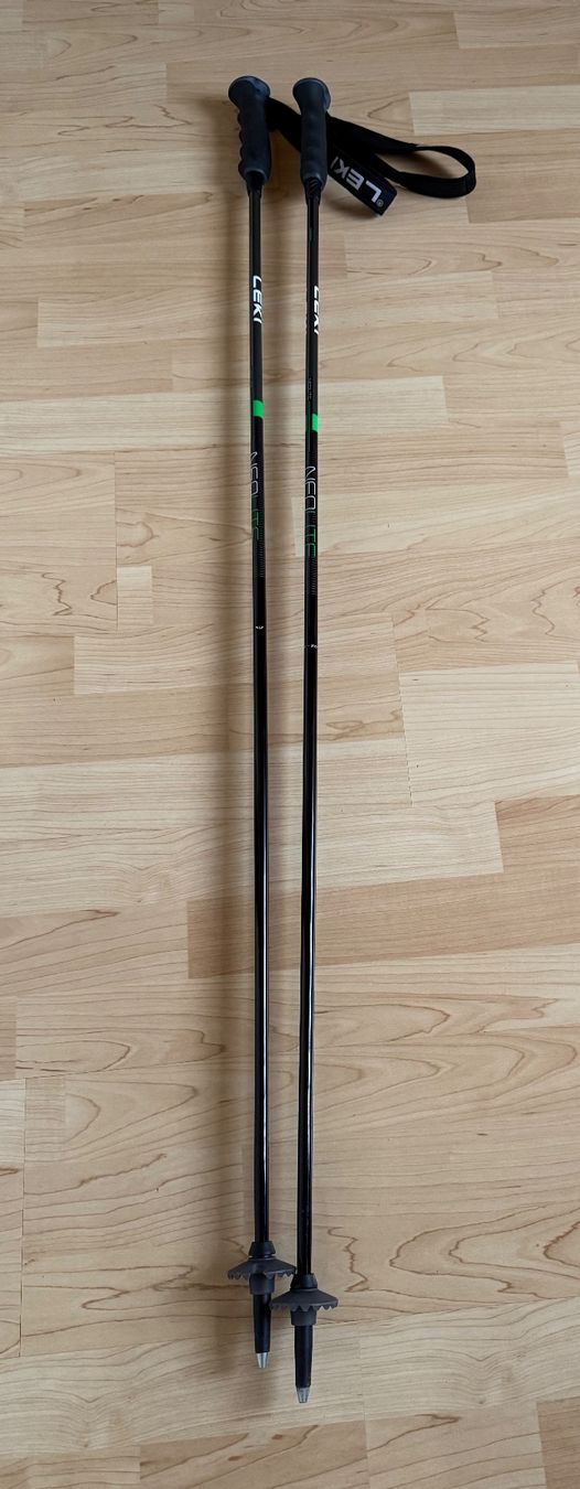 Leki Bastoncini da sci: LEKI NEOLITE CARBON  125cm – Nuovo (secondo la descrizione) da Wilderswil venduto da floh1969